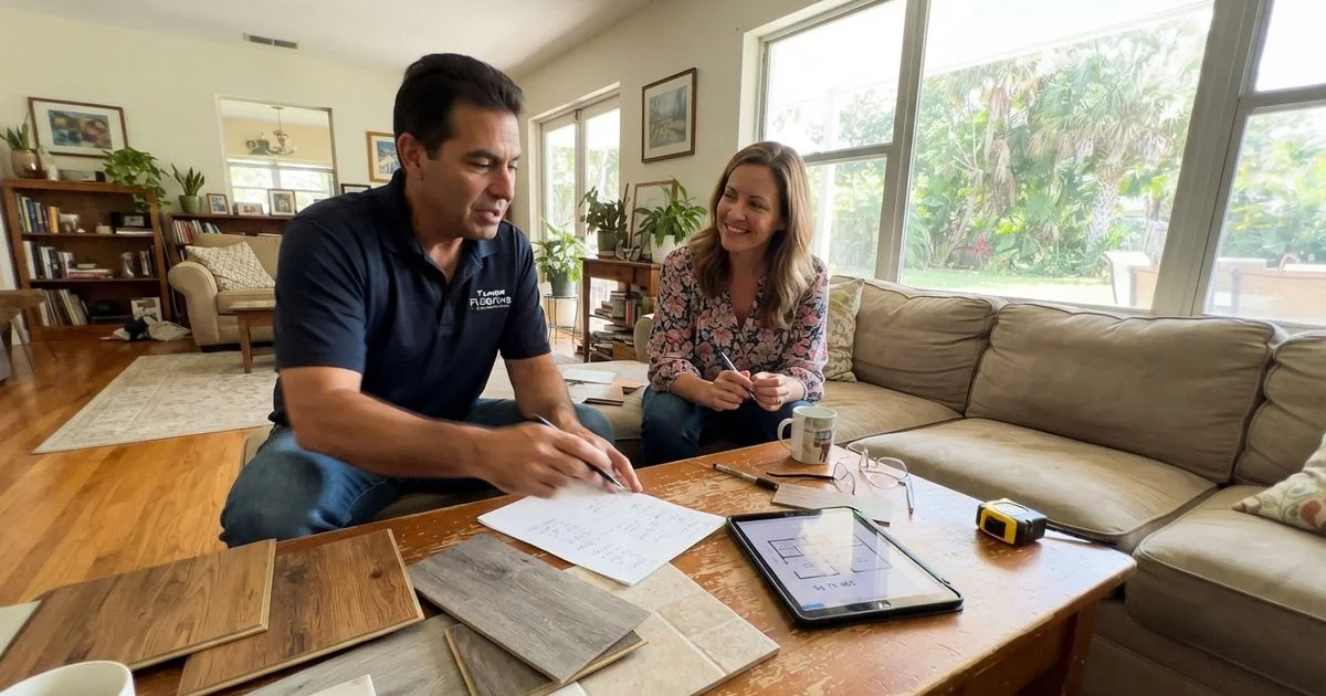 What flooring installation costs in Florida and what changes the price