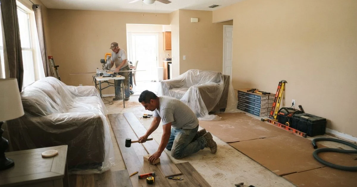 What to expect during a flooring installation, from quote to final walkthrough
